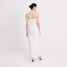 Load image into Gallery viewer, Riva Satin Strap Pleated Gown
