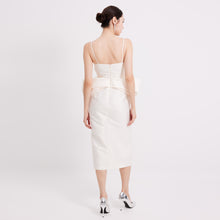 Load image into Gallery viewer, Vivien Ribbon Strap Midi Dress
