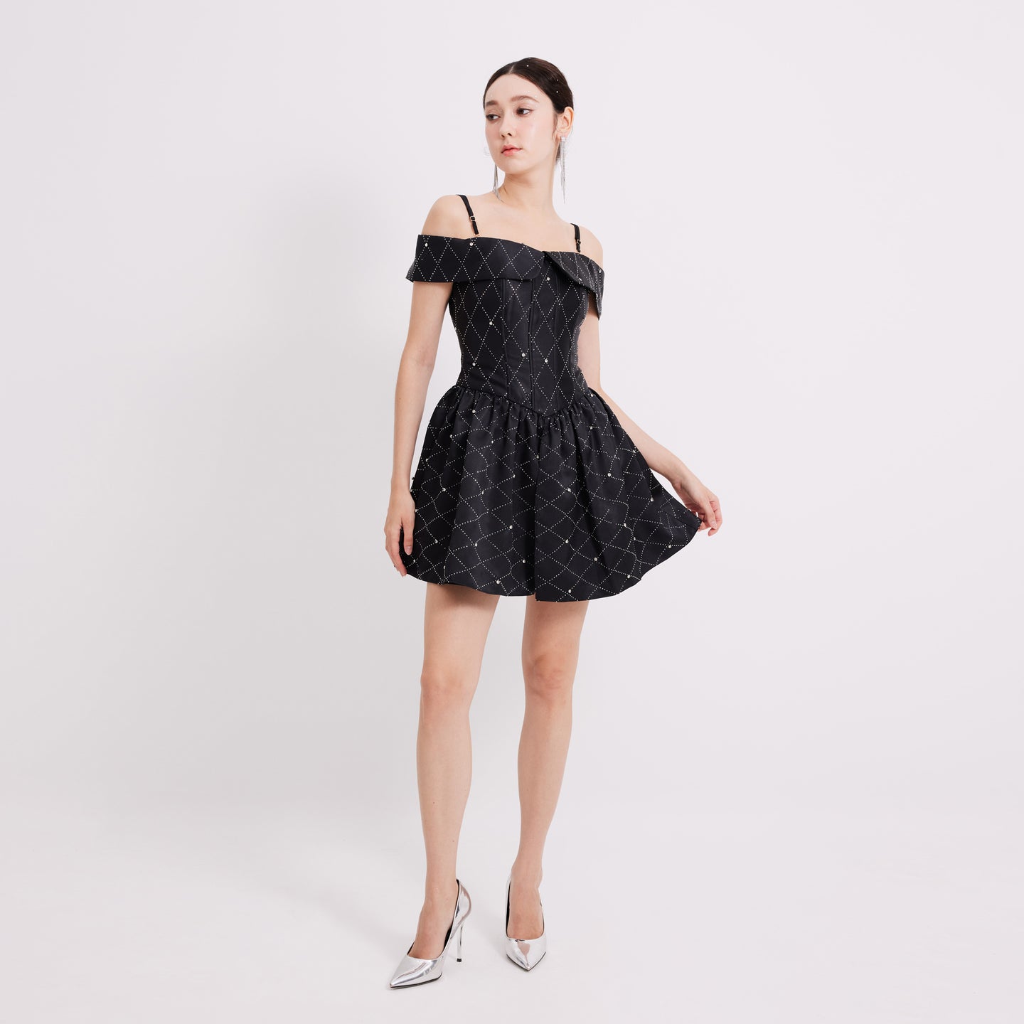 Icey Diamante Dress
