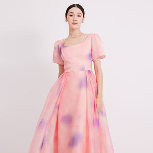 Nur Short Sleeves Dress