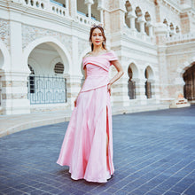Load image into Gallery viewer, FIORI TAFETTA OFF SHOULDER GOWN

