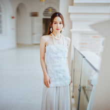 Load image into Gallery viewer, 3D FLORAL TUBE DRESS

