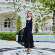 Load image into Gallery viewer, SLV/LESS LACE KNIT DRESS
