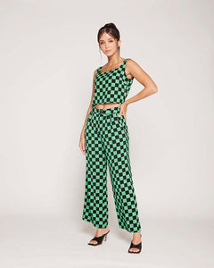 Checkers Straight Pant