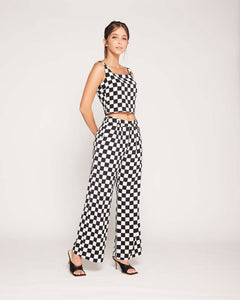 Checkers Straight Pant
