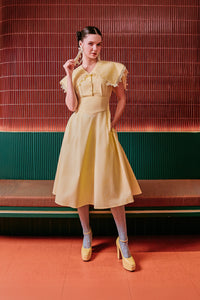 Square Collar Dress