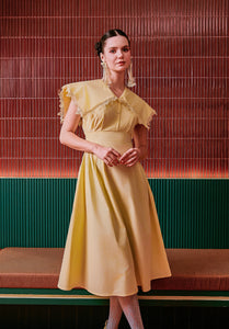 Square Collar Dress