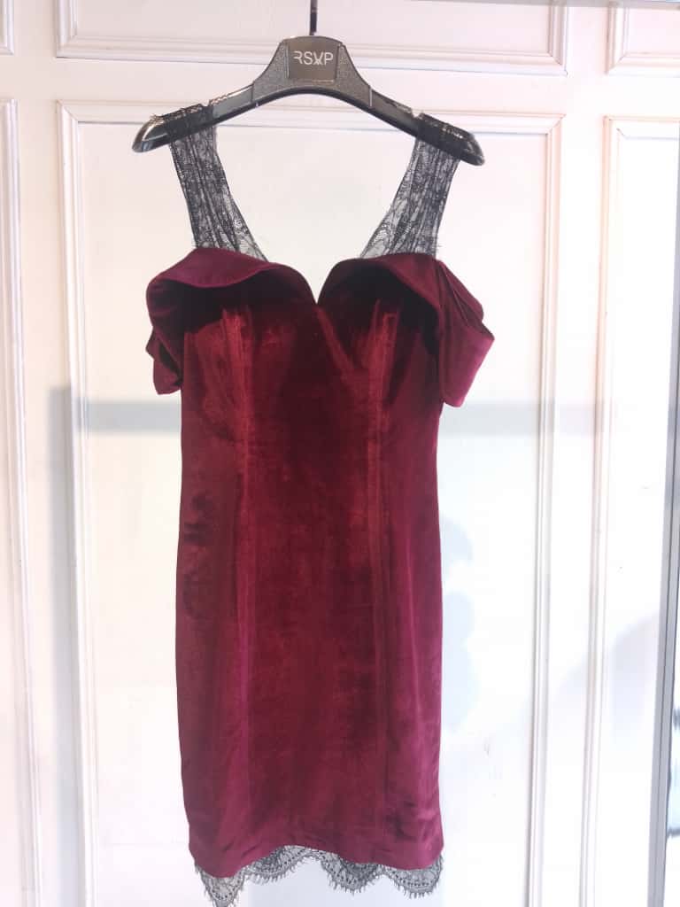 Electa Velvet Dress