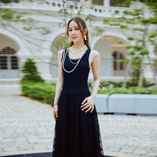 Load image into Gallery viewer, SLV/LESS LACE KNIT DRESS
