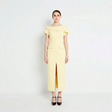 Load image into Gallery viewer, BAREBACK MIDI DRESS
