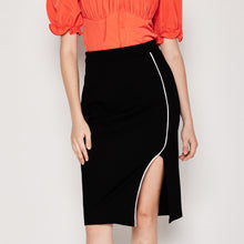 Load image into Gallery viewer, Piping Pencil Skirt
