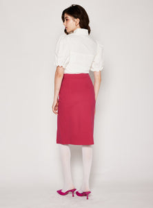 Piping Pencil Skirt