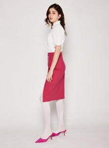 Piping Pencil Skirt