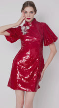 Load and play video in Gallery viewer, Xin Yue Sequin Qipao

