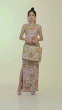Load and play video in Gallery viewer, Li Li Sequined Qipao Dress
