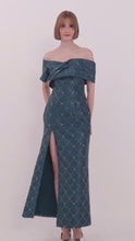 Load and play video in Gallery viewer, Isley Diamante Gown

