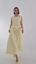 Load and play video in Gallery viewer, Sleeveless Top and Skirt Set
