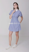 Load and play video in Gallery viewer, Short Sleeve Shirt Dress
