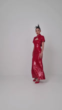 Load and play video in Gallery viewer, Xin Yue Sequin Gown
