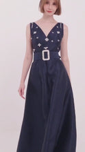 Load and play video in Gallery viewer, Diamante V-Neck Gown
