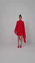 Load and play video in Gallery viewer, Cape Shirt Dress
