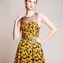 Load image into Gallery viewer, LITZY JACQUARD SLEEVELESS GOWN
