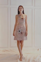 Load and play video in Gallery viewer, Brittany Jacquard Beaded Dress
