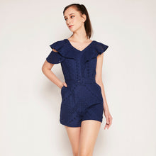 Load image into Gallery viewer, Eyelet Romper
