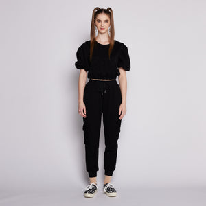 Textured Jogger Pants