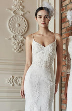Load image into Gallery viewer, Joslyn Bareback Beaded Lace Gown
