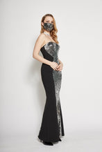Load image into Gallery viewer, Helena Metallic Tube Dress
