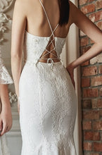 Load image into Gallery viewer, Joslyn Bareback Beaded Lace Gown
