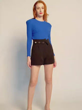 Load and play video in Gallery viewer, Leica Long Sleeve Knit Top
