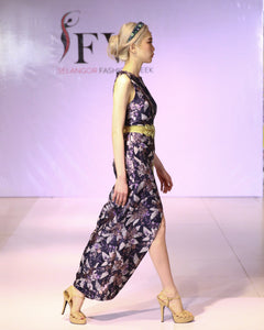 Celine Brocade Maxi