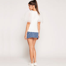 Load image into Gallery viewer, Lora Organza knit top

