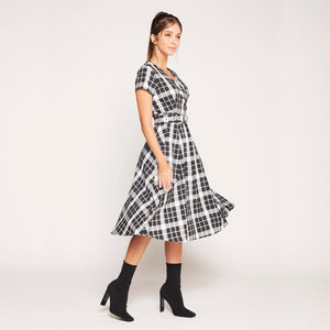 Checked Dress