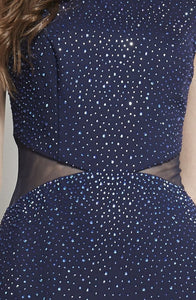 Kaylee Diamond Fitted Dress