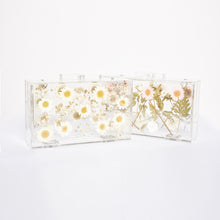 Load image into Gallery viewer, Floral Transparent Box Clutch Bag
