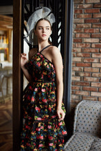 Load image into Gallery viewer, Brianna Embroidered Layered Dress
