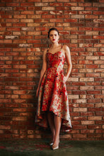 Load image into Gallery viewer, Angla Abstract High Low Dress
