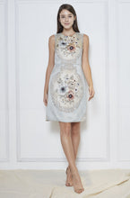 Load image into Gallery viewer, Brittany jacquard Beaded Dress
