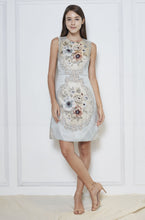 Load image into Gallery viewer, Brittany jacquard Beaded Dress
