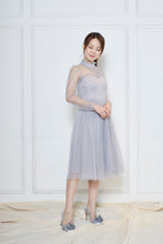 Load image into Gallery viewer, Viviance Tulle Sleeve Dress
