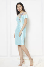 Load image into Gallery viewer, Flower Patch Silk Dress
