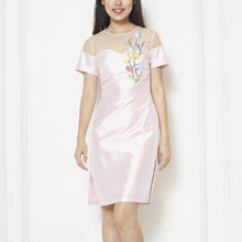 Load image into Gallery viewer, Flower Patch Silk Dress
