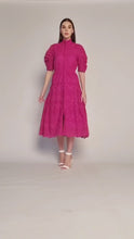 Load and play video in Gallery viewer, Eyelet Maxi Dress
