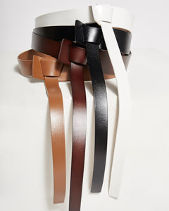 Square Leather belt