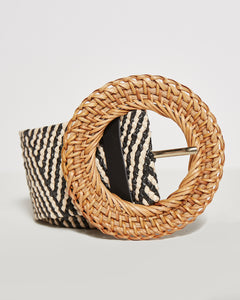 Loom Weaver belt in Sand